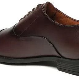 teakwood leathers Men's Brown Oxford Lace-Up Shoes Lace Up For Men image 2