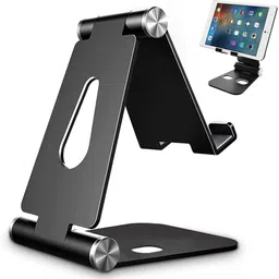 DRUMSTONE Portable Aluminum Adjustable Phone Holder Mobile Holder-image-10