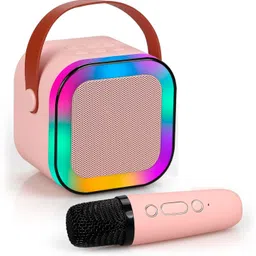 TXOR , Portable Karaoke LED with Mic, 5-6 Hrs Playtime & Voice Changing Effects 5 W Bluetooth Speaker-picture-22