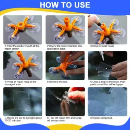 elitepro elite_Windshield Repair Kit For Chipped And Cracked Glass Windshield Repair Kit image 5