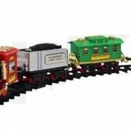 sr toys Battery Operated Radio Control Smoke Train Set (21 Pcs)(Multicolor) image 2