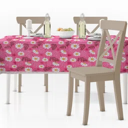 rrc PVC 6 Seater Printed Table Cover image 4