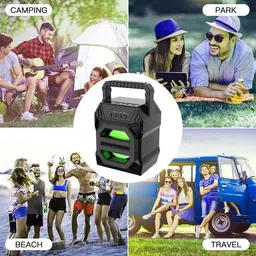 RECTITUDE WS-02 Extra 3D Sound Splashproof Water Resistant Deep Baas Stereo Sound 5 W Bluetooth Party Speaker image 5