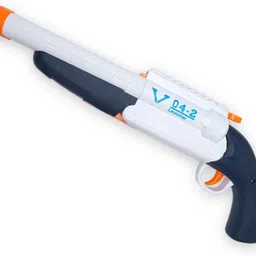 toy cloud Double Barreled Soft Dart Shooting Gun Toy with 6 Bullet Shells & 10 Foam Darts Guns & Darts image 2