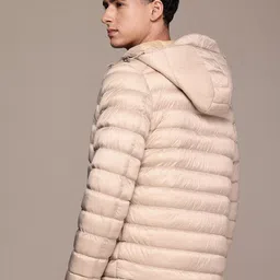 french connection Men Solid Puffer Jacket image 4