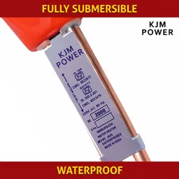 kjm power Submersible VIH-0121-02 Copper 2000 W Shock Proof Immersion Heater Rod image 4