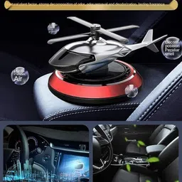 partizano Car Freshener French Perfume Solar Power Car Dashboard Helicopter Diffuser image 2