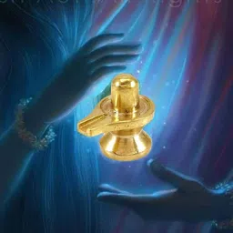 effigy onlinehub Brass Lord Shiva Linga Lingam Statue 50 Gram Decorative Showpiece - 5 cm image 3