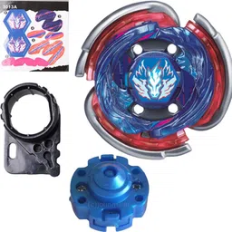 bladeking beys BB105 Cosmic Pegasus F:D Metal Fusion set + pull rule launcher + storage Box image 2