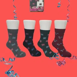 rngntc Women Solid, Woven Mid-Calf/Crew-picture-48