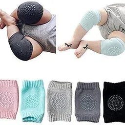 Knee Elbow Safety Protector Anti-Slip Protective Cushion for Kids Baby Knee Pads Multicolor Baby Knee Pads-image-18