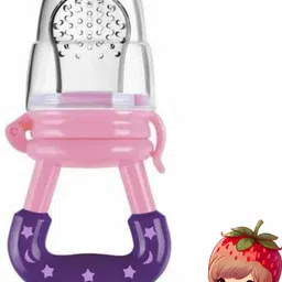 aapni dukan SST Sales Baby Food And Fruit Nibbler & Pacifier Teether BPA Free Nibbler BN464 Feeder-picture-22