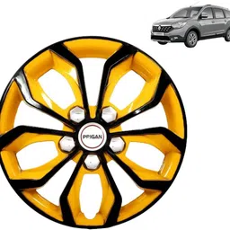 prigan Lodgy Vision Black Yellow 15 INCH Wheel Cover For Renault Lodgy-picture-23