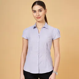 annabelle by pantaloons Women Regular Fit Printed Formal Shirt image 2