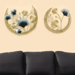 vedas Yoko Leafs Set Wall Decor Of 2-picture-12