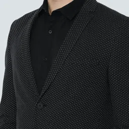 louis philippe Men Printed Single Breasted Casual Blazer image 4