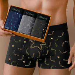 dasens Pack of 3 Printed Men Brief-picture-12