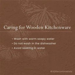 angira handicarft Spice Set Wooden, Glass image 3