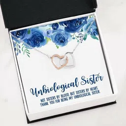 rakva Necklace â€“ Best Friend Soul Sister Sister-in-law Gift Silver Pendant Set-picture-23