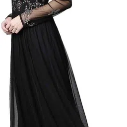 street9 Women Gown Black Maxi/Full Length Dress image 3