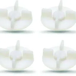 dje Four teeth Coupler white color Compatible with chatney jar and mixer grinder Mixer Grinder Coupler-picture-23