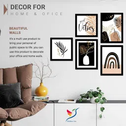 rainbow arts modern art photo frame - photoframe with nature art poster 11 inch digital image 4