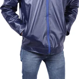 shreyatrend Men Solid Leather Jacket-picture-36