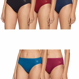 rupa jon Pack of 5 Women Hipster Multicolor Panty-picture-14