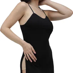 amul comfy Women Black Chemise image 2