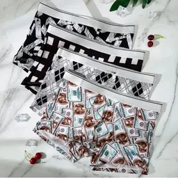 insanitee Camouflage, Animal Print, Floral Print, Printed, Geometric Print, Colorblock, Graphic Print Men Brief image 1