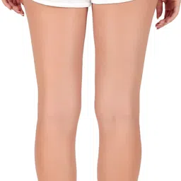 toxic addiction Solid Women White Tights image 2