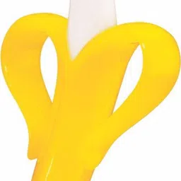 adore Banana Toothbrush for Infants - Food grade silicone - Good for gums Soft Toothbrush-picture-13