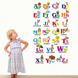 my celebrat 76.2 cm English Alphabets Self Adhesive Sticker image 4