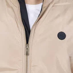 dollar Men Solid Bomber Jacket image 4