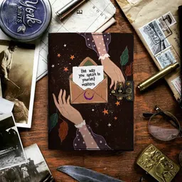 di-kraft HANDCRAFTED DESIGNER REXGIN JOURNAL A5 Journal UNRULED 200 Pages-picture-23