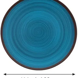 rk engineering works Melamin Premium Heavy Quality Melamine Dinner Plate Dinner Set image 2
