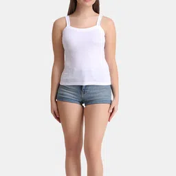 dressberry Women Grey, White Camisole image 4