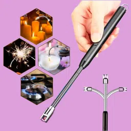 AirSoft BBQ Candle Natural Gas Lighter Rechargeable Pulse Ignition Torch Windproof Rechargealbe Sustainable BD - C USB BBQ Lighter - 1 Cigarette Lighter-image-86