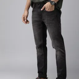 pepe jeans Men Slim Mid Rise Black Jeans image 2