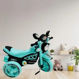 rideandfun Bullet Theme Kids Cycle Wheels with Musical Horn Lights for Kids baby_bullet_tricycle01 Tricycle image 3