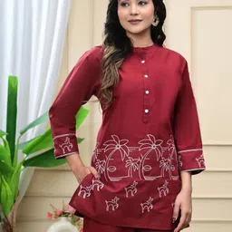 radhika fashion Tunic Pant Co-ords Set image 4