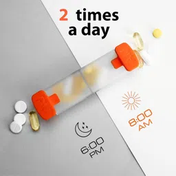 rabbonix 07 Days 2 Times Pill Box Am Pm Travel Medicine Organizer Twice Daily Vitamin Holder Pill Box image 2