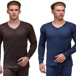 Aivira AV_2_90_BrownNavy_Men_M1 Men Top Thermal-picture-16