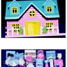 komalsgenterprises Funny House Play Set Doll House_4-picture-28