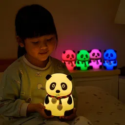 sashtikyme Panda silicon night light Night Lamp image 4