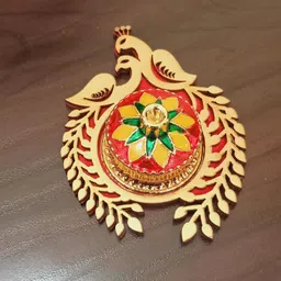 comelyns sindoor dani with tilak stick for wedding pooja kumkum box return gift Decorative Showpiece-10 cm image 5