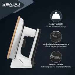 bajaj DX 16 Heavy Weight 1100 W Dry Iron image 5