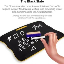 pezyox Fantasy Slate 2-in-1 Scribble & Count Educational Activity Set for Kids 2+ Years image 5