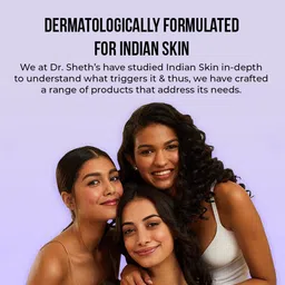 DR. SHETHS Centella & Niacinamide SPF50 Sunscreen for Oil & Acne Control - 50g image 4