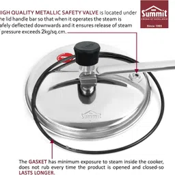 summit C-Tura 5 L Pressure Cooker image 4